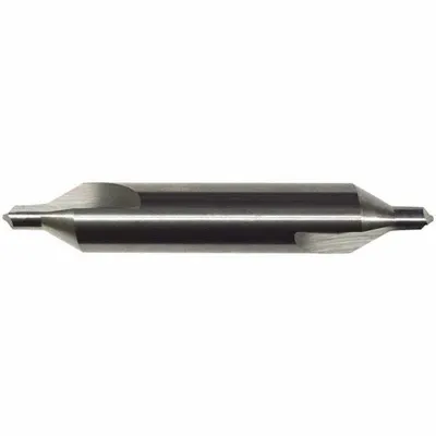 KEO Center Drill: Plain Type, #3/0, 82°, 1 1/2 in Overall Lg - Plain-Tip Center Drills