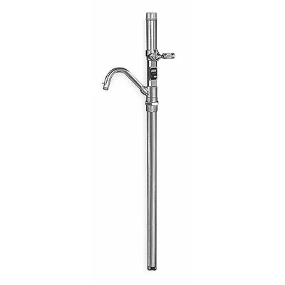 LINCOLN Air Drum Pump: Pump w/ Spout, 1:1, 20 gpm Max. Flow Rate, 120°F Max. Fluid Temp. - Standard Dispensing Piston Drum Pumps