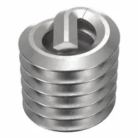 HELI-COIL Helical Insert: Tanged Tang Style, Free-Running, #4-40 Thread Size, Plain, Plain, 100 PK (MPN A1185-04CN168)