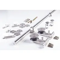 NATIONAL GUARD Track Kit: 98 7/16 in Lg, 2 1/8 in Wd, 4 3/8 in Ht, 220 lb Max Wt, Top (MPN SLSS1-8)