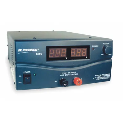 B&K PRECISION Power Supply: Switching Digital DC, 8.67 in H x 8.67 in W x 11.82 in D - Switching Digital DC Power Supplies
