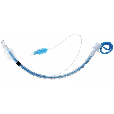 MEDSOURCE Cuffed Endotracheal Tube, 6 mm, Sterile, PVC, Disposable - Endotracheal Tubes