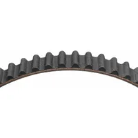 The DAYCO 95139 is a timing belt and metric V-belt belt with a 1,419 mm effective length and fiberglass reinforcing cord material. It is designed for automotive engine timing applications, synchronizing camshaft and crankshaft rotation to maintain precise valve timing