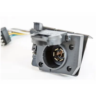 BUYERS PRODUCTS Trailer Adapter, 7-Way Blade, Plastic - Fleet and Vehicle Maintenance