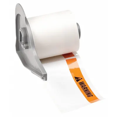 BRADY M7-38-483-WARNING Warning Precut Label Roll - Brady Warning Precut Label Rolls