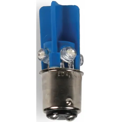 EDWARDS SIGNALING 270LEDB120V BA15d Double-Contact Bayonet Base LED Lamp - BA15d Double-Contact Bayonet Base Lamps