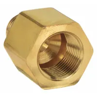 This brass straight pipe fitting is designed for extreme-pressure instrumentation systems requiring secure metal-to-metal connections. With a 3/4 in x 1/2 in size and 1 15/16 in length, it is rated for a maximum operating pressure of 3,000 psi. Suitable for hydraulic, pneumatic, and process control applications where reliable, leak-free connections are critical