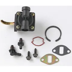 Fuel pump kit for KOHLER CV12.5-1290 engines. Delivers fuel from tank to carburetor. Used in generators, lawn tractors, and commercial mowers.