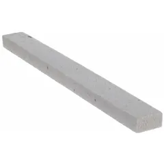 This brush seater is used to seat and shape carbon brushes on rotating commutators or slip rings in industrial motors and generators. It ensures proper brush contact, reduces sparking, and extends brush life during maintenance or reconditioning of electrical rotating equipment. Overall dimensions: 4-3/4 in length, 1/2 in width, 1/2 in height.