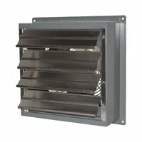 Shutter Mounted Hazardous Location Exhaust Fan: 18 in Blade, 1 Speed, 1/3 hp, 3,200 cfm, 115V AC (MPN SD18-XPF)