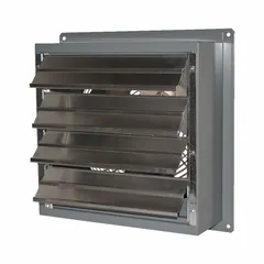This shutter-mount exhaust fan is rated for Class I, Groups C and D hazardous locations. It features a 1/3 hp motor with a totally enclosed fan-cooled enclosure, delivering 3,200 cfm at 115V AC. The steel frame has a powder-coated finish. Suitable for ventilating areas where flammable gases or vapors may be present.
