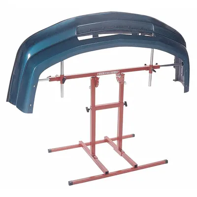 KEYSCO TOOLS Work Stand: Work Stand, Steel, Bumpers, 63 in Max Op Ht - Auto Body Work Stands