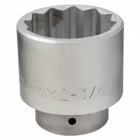 PROTO Socket: SAE, 1 in Drive Size, 2 3/4 in Socket Size, 12-Point, Std, Satin, Not Tether Capable (MPN J5788)