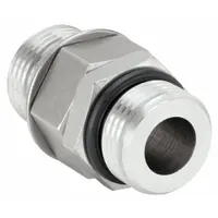 Metal Pipe Straight: Union, 316 Stainless Steel, 1/2 in x 1/2 in, Male Threaded x Male SAE Threaded (MPN 8 F5OHAO-SS)