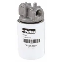 PARKER Hydraulic Spin-on Filter: 20 gpm Max. Flow, 150 psi Max. Pressure, Fiberglass (MPN 12AT120BBPCN12H)