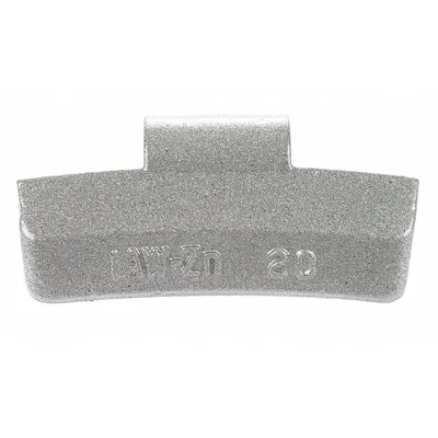 PERFECT EQUIPMENT IAW050Z Clip-On Wheel Weight, Zinc, Coated, for Passenger Cars - Clip-On Wheel Weights