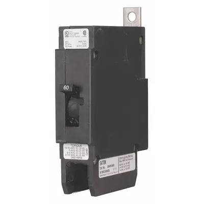 EATON Miniature Circuit Breaker: 40 A, 277V AC, Single Phase, 14kA at 277V AC - GHB Series, Bolt-On Eaton Cutler-Hammer Miniature Circuit Breakers