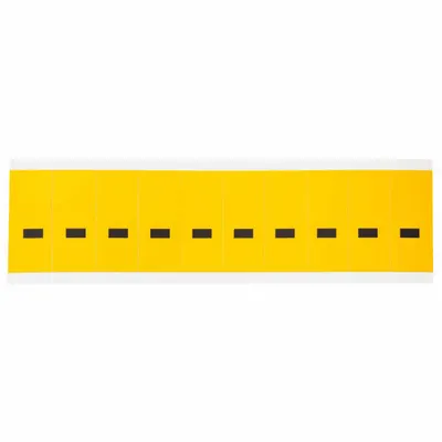 BRADY Punctuation Label: 1 15/16 in Character Ht, Indoor/Outdoor, Non-Reflective - Permanent Letters & Numbers