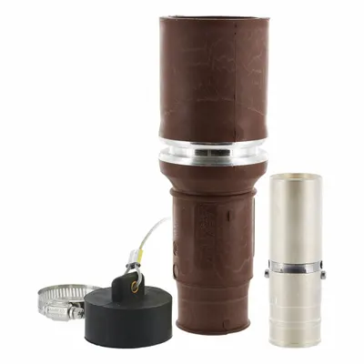 LEVITON Single Pole Inline: Female, Brown, 1000V AC, 1,009 A, Crimp Tube Termination - Plugs with Crimp Tube Terminations