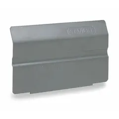 This drawer divider is designed for use in VIDMAR Modular Drawer Cabinets. It fits drawers with a 3 7/8 in width/depth and 1 7/8 in height, creating separate compartments to organize small parts and prevent shifting. The divider has an overall height of 1 7/8 in and is used to improve inventory control and retrieval efficiency in industrial storage applications.