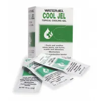 WATERJEL Topical Burn Gel: Non-Lidocaine Water Based Formula, 0.125 oz Size, 25 PK (MPN CJ25-600.69.000)