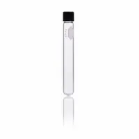 KIMBLE Culture Tube: 16 mL, Culture Tube, 16 mm Body Dia, 125 mm Overall Ht, Colorless, Phenolic (MPN KC45066-16125)