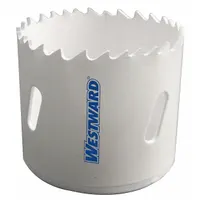 WESTWARD Hole Saw: 1 3/8 in Saw Dia., 4/6 Teeth per Inch, 1 1/2 in Max. Cutting Dp, Bi-Metal