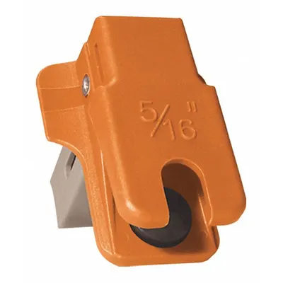 SUR-R Fluid Line Stopper Clamp, 1 in L, 5 in W, Gray/Orange, FLS516 - Fleet and Vehicle Maintenance
