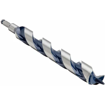 BOSCH Hybrid Drill Bit: 1 1/2 in Drill Bit Size, 17 1/2 in Overall Lg, Hex Shank - Hybrid Spur & Ship Auger Drill Bits