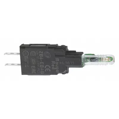 SCHNEIDER Lamp Module: 14 mm Size, White, LED, 120 V AC Rating - Lamp Modules