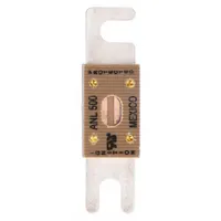 BUSSMANN Forklift Limiter Fuse: ANL Series, Bolt-On, Fast-Acting, 500 A, 80 V DC, Indicating, AC/DC (MPN ANL-500)
