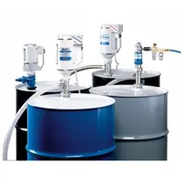 This bung adapter is constructed from polypropylene and designed for use with 55-gallon drums. It provides a secure interface for connecting dispensing equipment or accessories to the drum bung opening. The adapter is compatible with the TTS series and features polypropylene wetted materials, making it suitable for fluid handling and chemical transfer applications