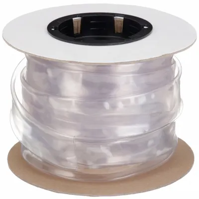 VINYLGUARD Heat Shrink Tubing: 3 in I.D. Before Shrinking, 1.5 in I.D. After Shrinking - Chemical-Resistant PVC Heat Shrink Tubing