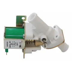 Replacement purge valve for SCOTSMAN ice machines. Designed to remove impurities during the ice-making cycle, supporting proper machine operation and ice quality in commercial food service settings.