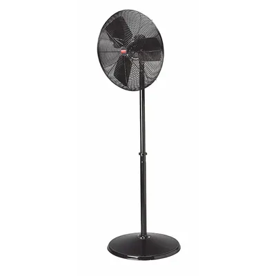 Dayton Freestanding Fan: 30 in Blade Dia, 2 Speeds, 1/4 hp Motor HP, Non-Oscillating - Standard Industrial Pedestal Fans