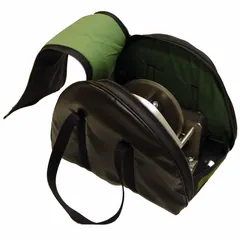 This leather carrying bag is designed for use with Power Drive Winches in confined space and davit systems. It includes carrying handles for easy transport and provides secure storage for the winch during transit and between uses.