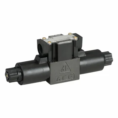 CHIEF Hydraulic Directional Valve: 20 gpm Max Flow Rate, D03 NFPA Size, Three Positions - Solenoid-Operated Directional Control Valves