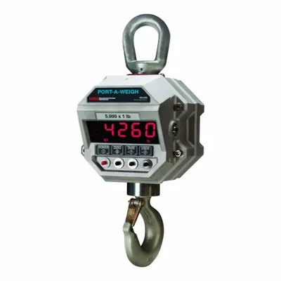 MSI Crane Scale: 2,000 lb Wt Capacity - Imperial, +/-0.1% Accuracy, 0.4 lb - Crane Scales