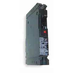 The Siemens ED41B080 is an 80 A molded case circuit breaker from the ED4 series, rated for 22kA at 277V AC. It features a fixed instantaneous trip mechanism and load-side lug terminals, supporting any phase connection. This breaker is used for overcurrent protection in branch circuits and feeders within electrical distribution systems.