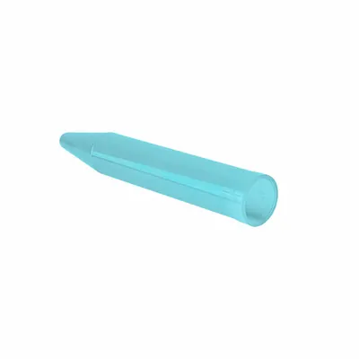 OEM Polystyrene Test Tube, 4.5 mL, Conical Bottom, Blue - Plastic Test Tubes