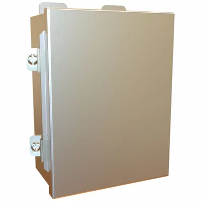 HAMMOND Electrical Enclosure: Stainless Steel, 8 in x 6 in x 4 in, NEMA 12/13/3R/4/4X - Stainless Steel Enclosures