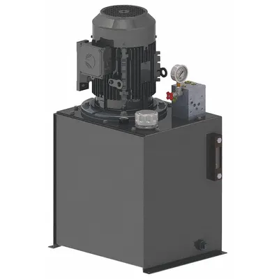 MONARCH Hydraulic Power Unit: 6.9 gpm, 1,000 psi Max. Pressure, 5 hp - Standard AC Hydraulic Power Units