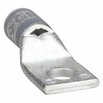 OEM Compression Lug: 3/8 in Stud Size, 4 AWG – 4 AWG For Wire Sizes, Stranded Wire Type - One-Hole Compression Lugs