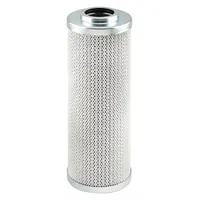 Cartridge hydraulic filter with cellulose media, 15/16 in inside diameter, and included O-ring. Designed for hydraulic fluid systems, commonly used in industrial machinery and mobile equipment to protect pumps, valves, and actuators