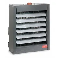 DAYTON Hydronic Wall and Ceiling Unit Heater: Steam/Water, 113,000 BtuH Output @ 200 F Water (MPN 5PV30)