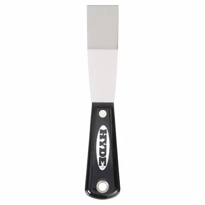 HYDE Putty Knife: Bld. Mat. Carbon Steel, Hdl. Mat. Nylon, Stiff - Standard Scrapers