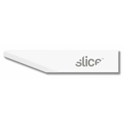 SLICE Craft Blade: 1 1/4 in Blade Lg, 0.61 mm Blade Thick, Ceramic, 1/4 in Blade Wd - Replacement Precision Knife Blades