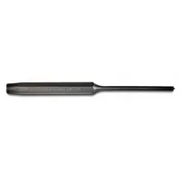 Pin Punch: 1/8 in Tip Dia, 5/16 in Shank Wd, 4 3/4 in Overall Lg, Hexagon, Steel, Ball, SAE (MPN J49018S2)