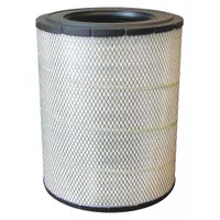 Round-oval engine air filter with radial seal design. Overall height 16 7/16 inches. Removes airborne contaminants from intake air to protect engine components. Compatible with Volvo vehicles