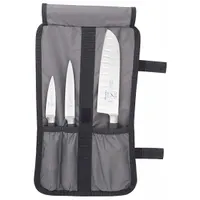 MERCER CUTLERY Knife Set: 3 Implements, Steel, 7 in Blade Lg, NSF Certified (MPN M21910)